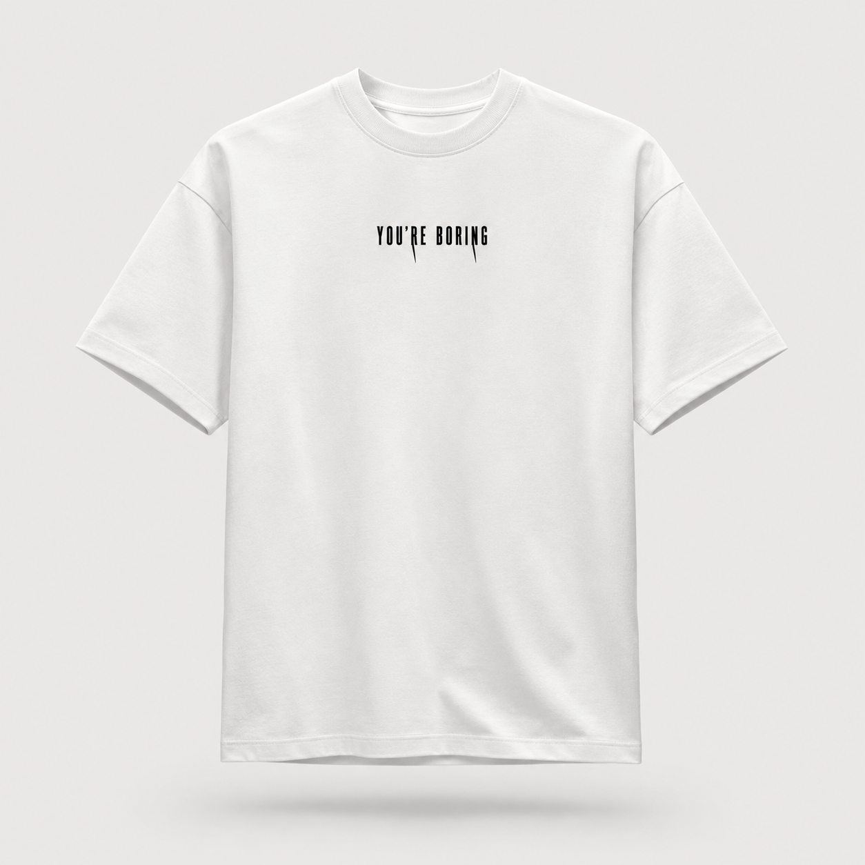 The Original Model Tee in White / Black